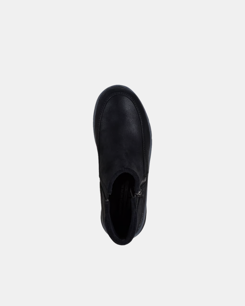 Botas Fascite Plantar Mulher SKECHERS Preto 168031 RELAXED FIT EASY GOING INTO FALL