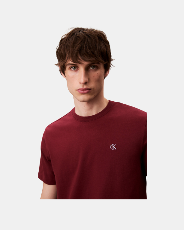 T-shirts Manga curta Homem CALVIN KLEIN Vermelho LV04RC275G