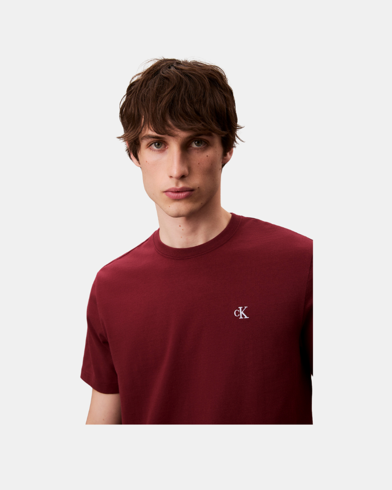 T-shirts Manga curta Homem CALVIN KLEIN Vermelho LV04RC275G