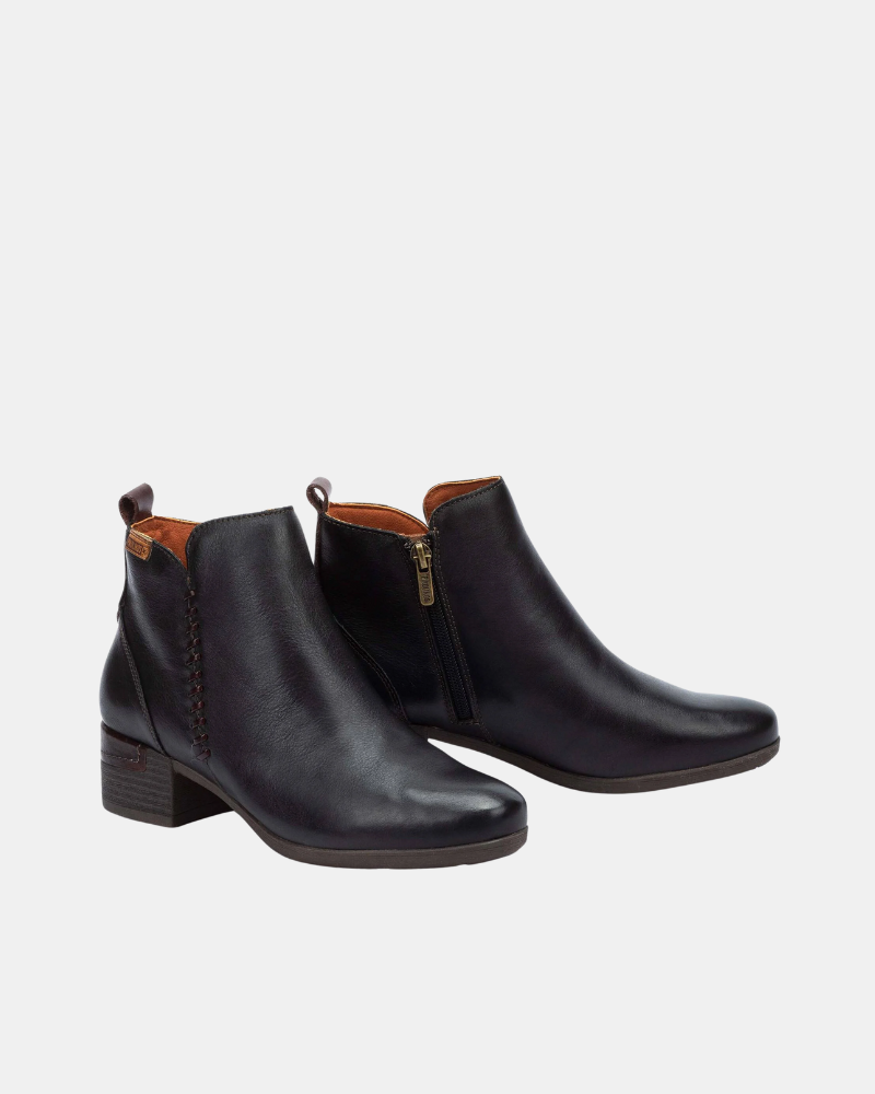  Botines Mujer PIKOLINOS Negro MALAGA W6W 8950