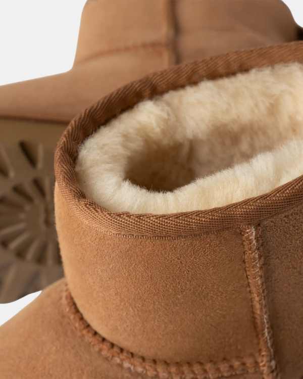 Botas UGG Australianas para Mulher Castanho 1016222 CLASSIC MINI