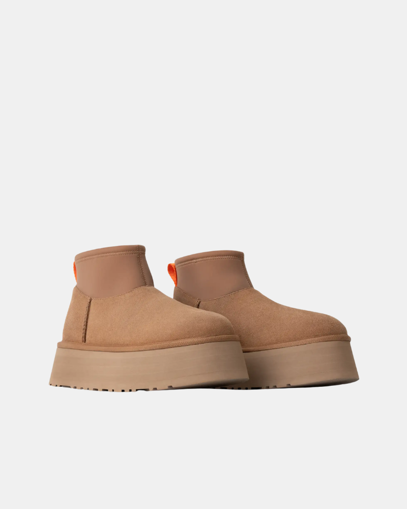 Botas UGG Australiana Clássica Mini Dipper Castanho 1168170 para Mulher
