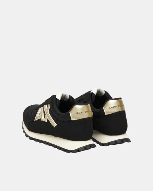 Sapatilhas Baixas Mulher ARMANI EXCHANGE Preto XW002150 AF19388