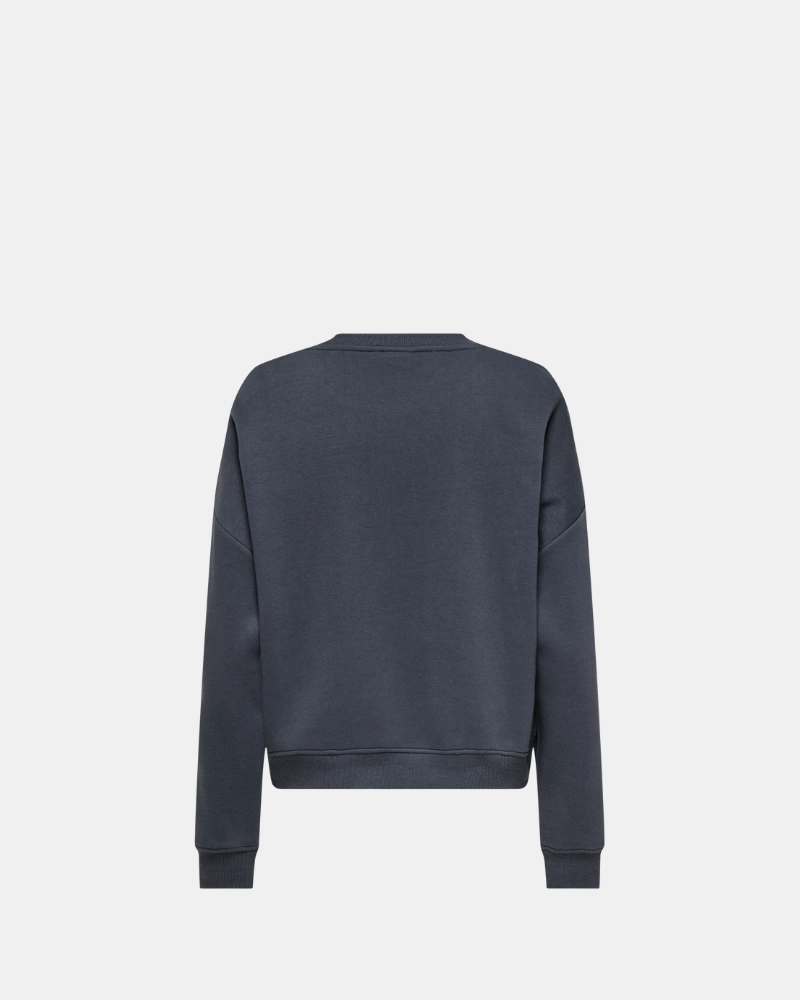 Casacos de Manga Comprida Mulher ONLY Cinza 15254181 SWEAT