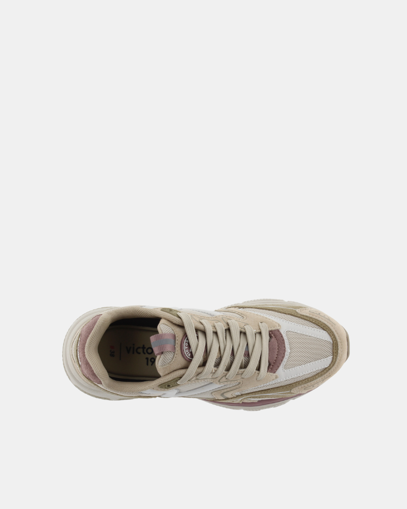 Zapatillas Bajas Mujer VICTORIA Beige 8809103