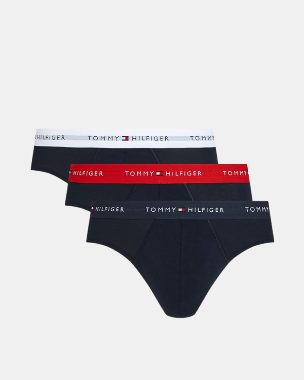  Ropa interior Hombre TOMMY HILFIGER Azul UM0UM0347105M 3P BRIEF DTM