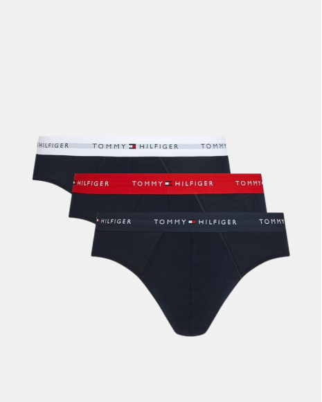  Ropa interior Hombre TOMMY HILFIGER Azul UM0UM0347105M 3P BRIEF DTM