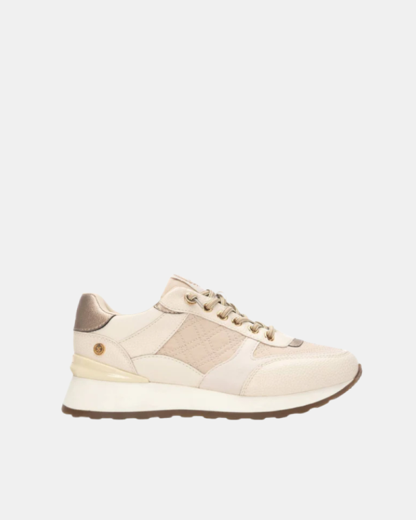 Zapatillas Bajas Mujer XTI Beige 144209