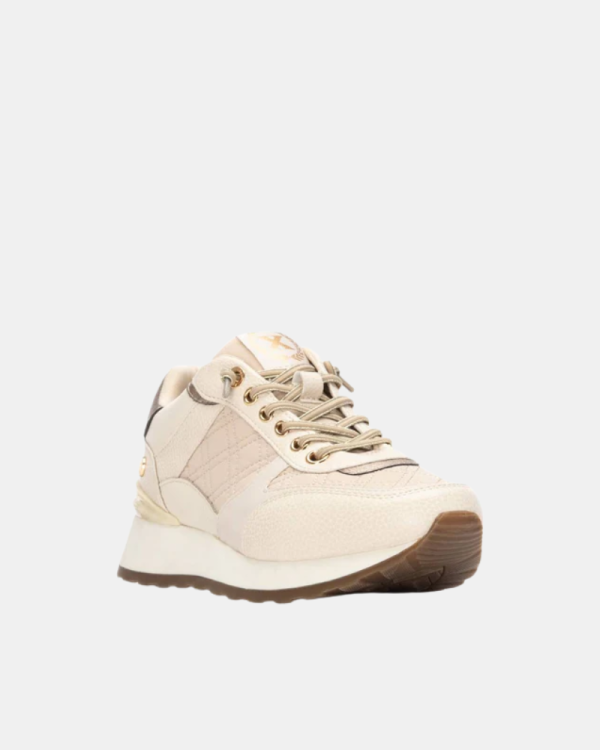 Zapatillas Bajas Mujer XTI Beige 144209
