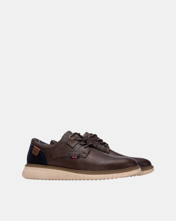  Zapatos Bajos Hombre XTI Marrón 144510