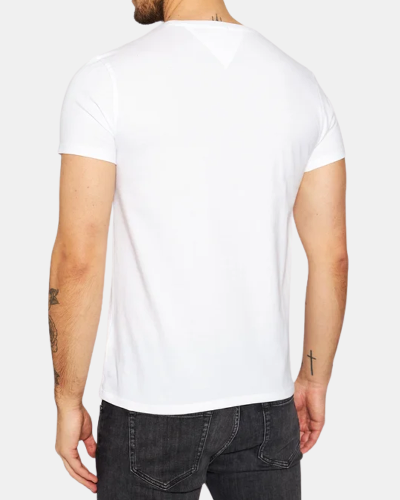 T-shirts Manga Curta Homem TOMMY HILFIGER Branco DM0DM04411