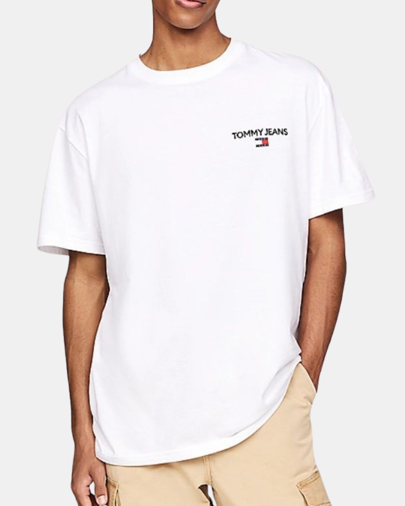 T-shirts Manga Curta Homem TOMMY HILFIGER Branco DM0DM19691