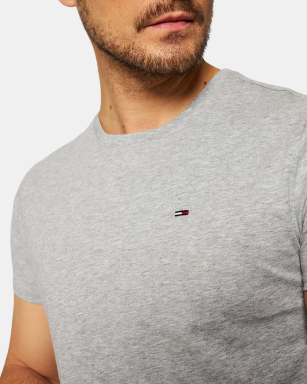 T-shirts Manga Curta Homem TOMMY HILFIGER Cinza DM0DM04411