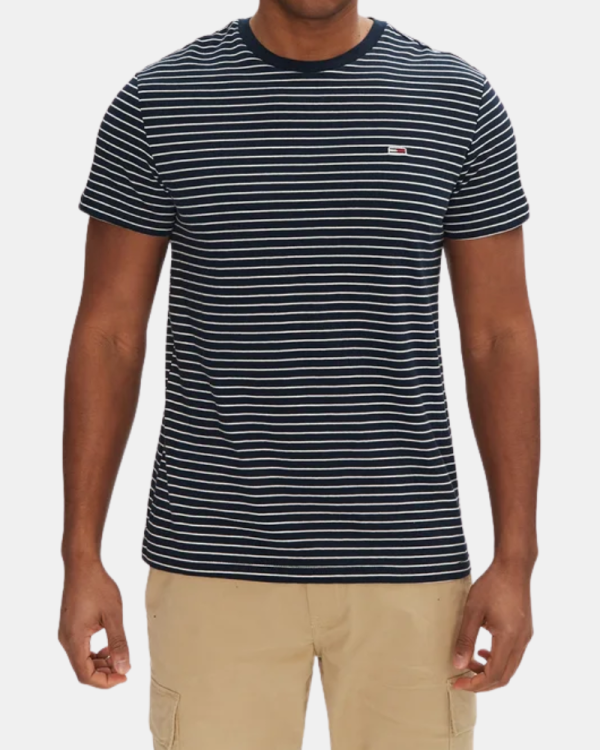 T-shirts Manga curta Homem TOMMY HILFIGER Azul DM0DM20377