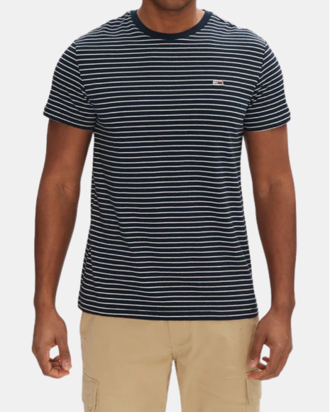 T-shirts Manga curta Homem TOMMY HILFIGER Azul DM0DM20377