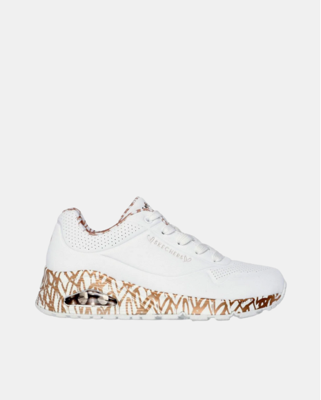 Zapatillas Mujer SKECHERS Blanco 155506 X JGOLDCROWN UNO LOVING LOVE