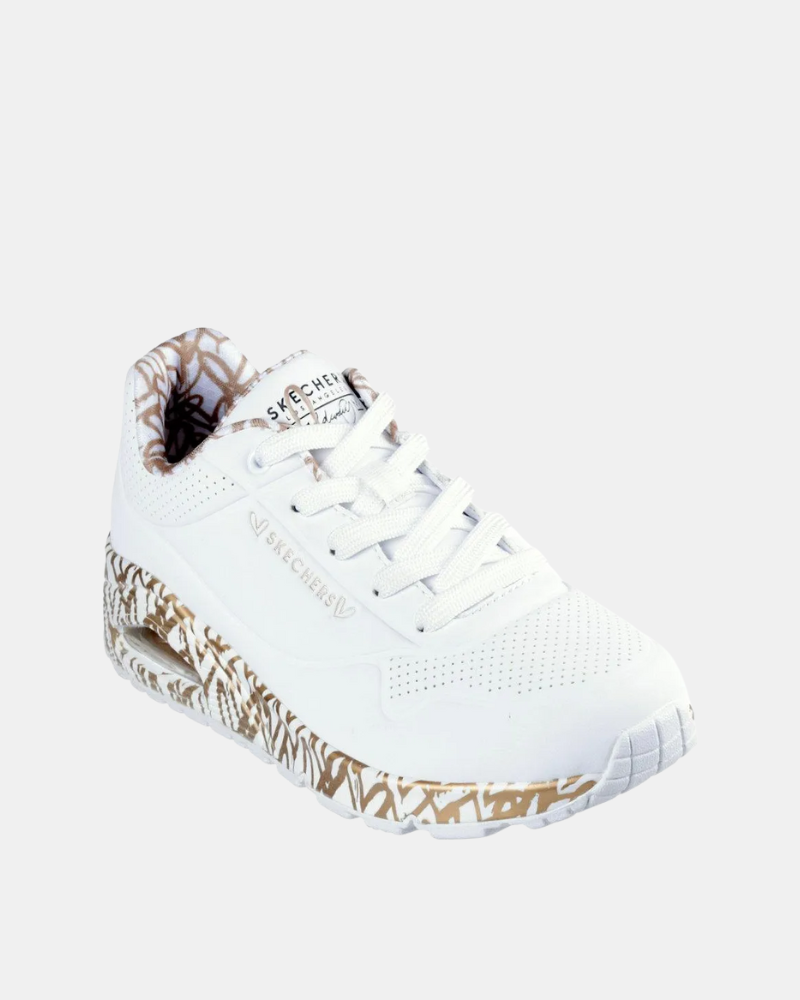 Zapatillas Mujer SKECHERS Blanco 155506 X JGOLDCROWN UNO LOVING LOVE