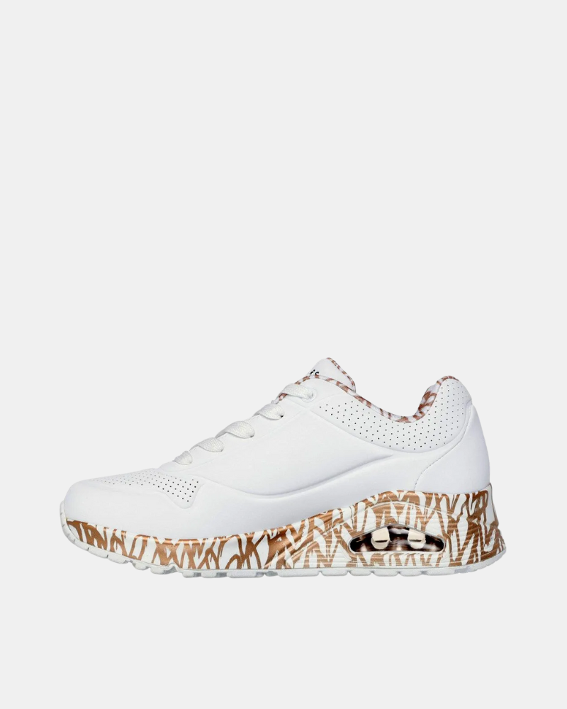 Zapatillas Mujer SKECHERS Blanco 155506 X JGOLDCROWN UNO LOVING LOVE