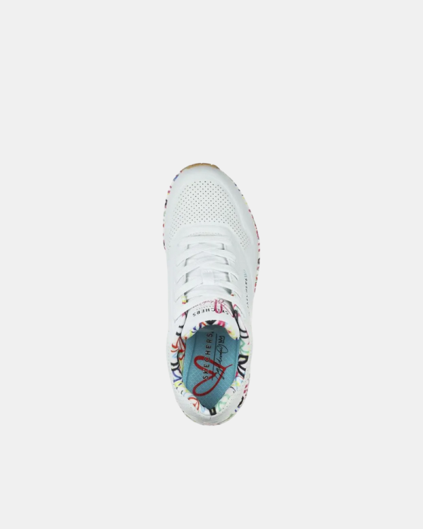 Zapatillas Mujer SKECHERS Blanco 155506 X JGOLDCROWN UNO LOVING LOVE