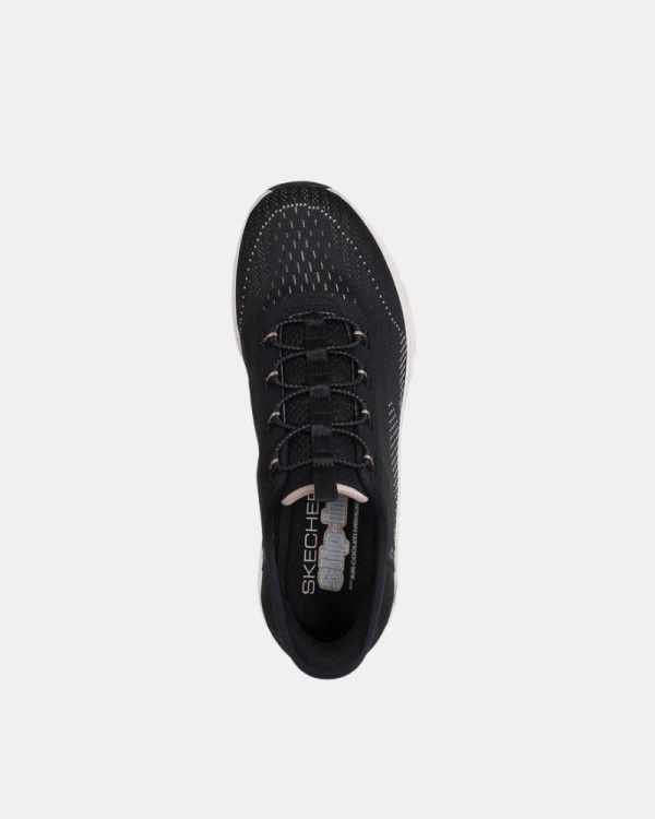 Sapatilhas Baixas Mulher SKECHERS Preto 104610 GLIDE STEP GRATIFY