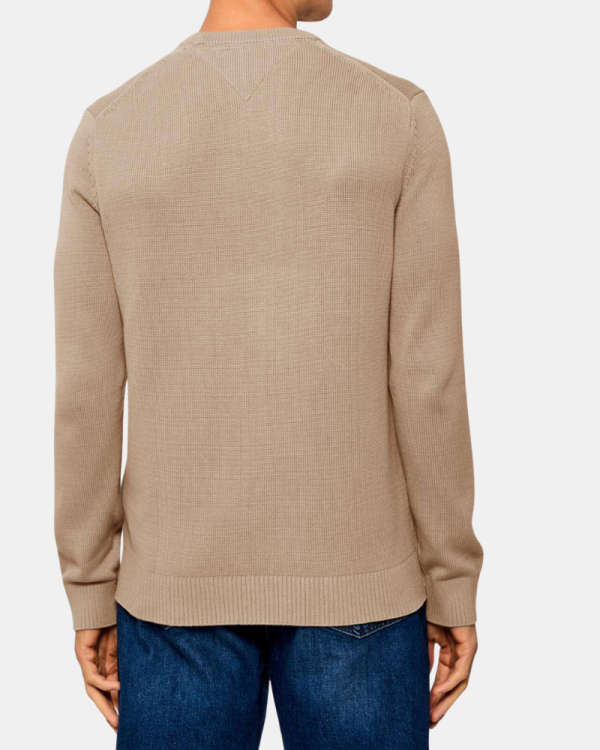  Jersey Manga larga Hombre TOMMY HILFIGER Taupe DM0DM21787