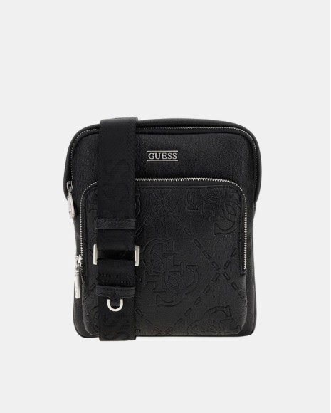 Mochilas Bandoleiras Homem GUESS Preto BOSTON HMBOMG P5423