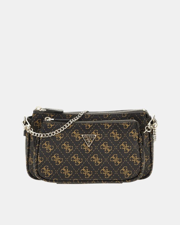 Bolsas Mulher GUESS Castanho NOELLE II HWQG96 72710
