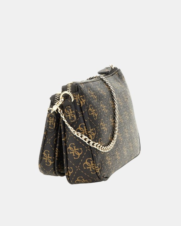 Bolsas Mulher GUESS Castanho NOELLE II HWQG96 72710