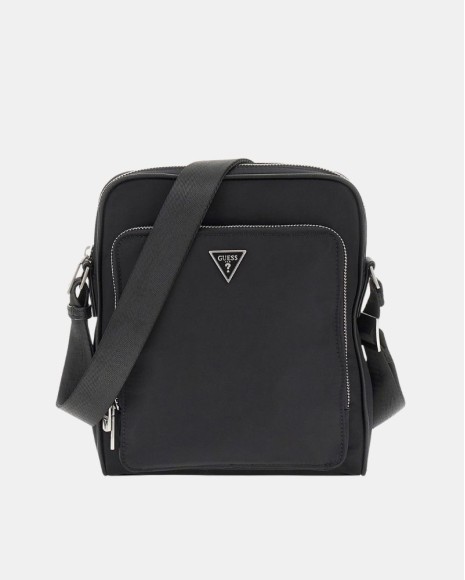 Bolsas Bandoleiras Homem GUESS Preto MILANO HMMINY P5260