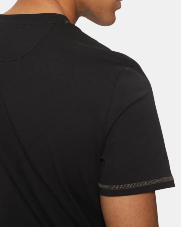 T-shirts Manga curta Homem GUESS Preto U5RI01 KCAM1