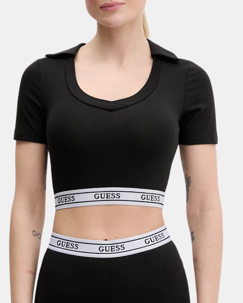  Ropa interior Manga corta Mujer GUESS Negro V5GP07 KCSA2