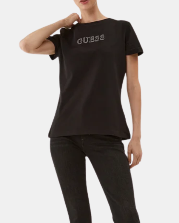  Camisetas Manga corta Mujer GUESS Negro V3BI11 J1314