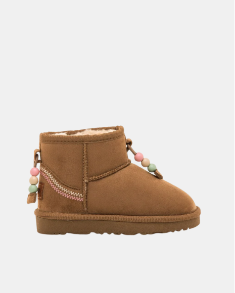Botas Australianas Infantis MUSTANG Castanho 49353