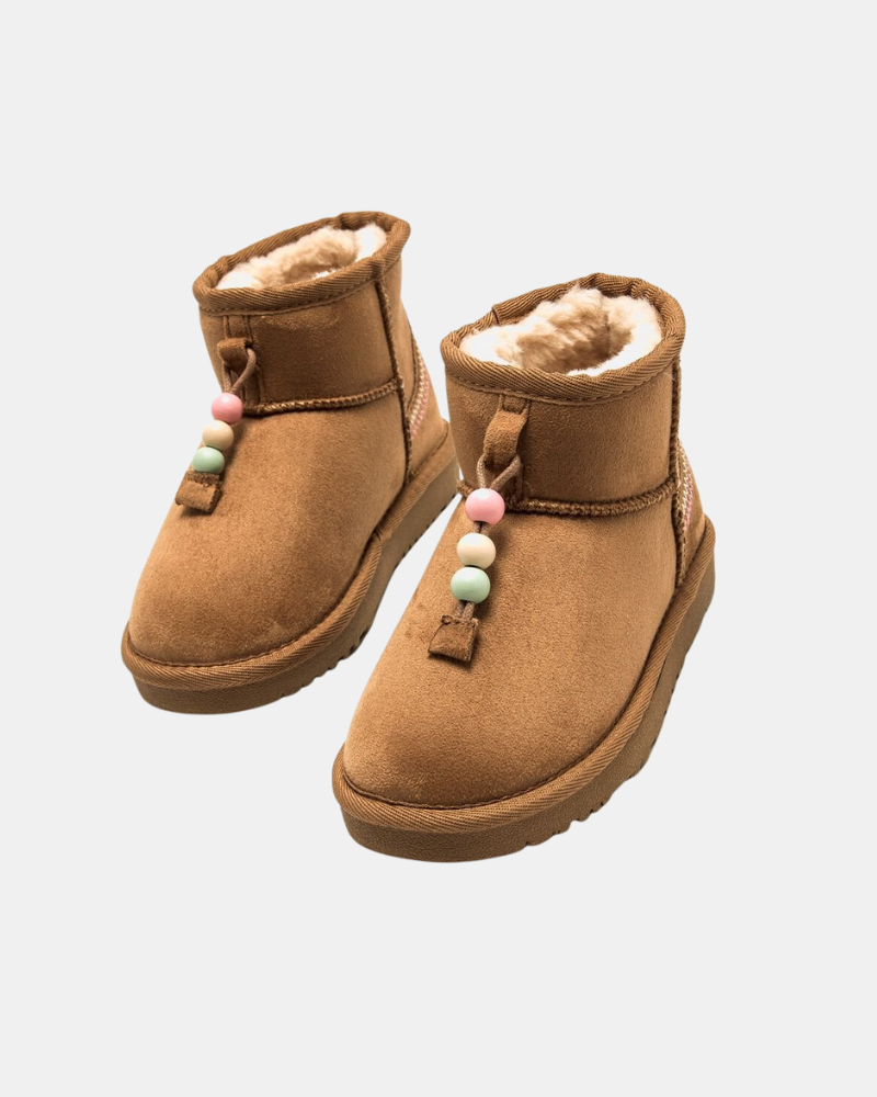 Botas Australianas Infantis MUSTANG Castanho 49353