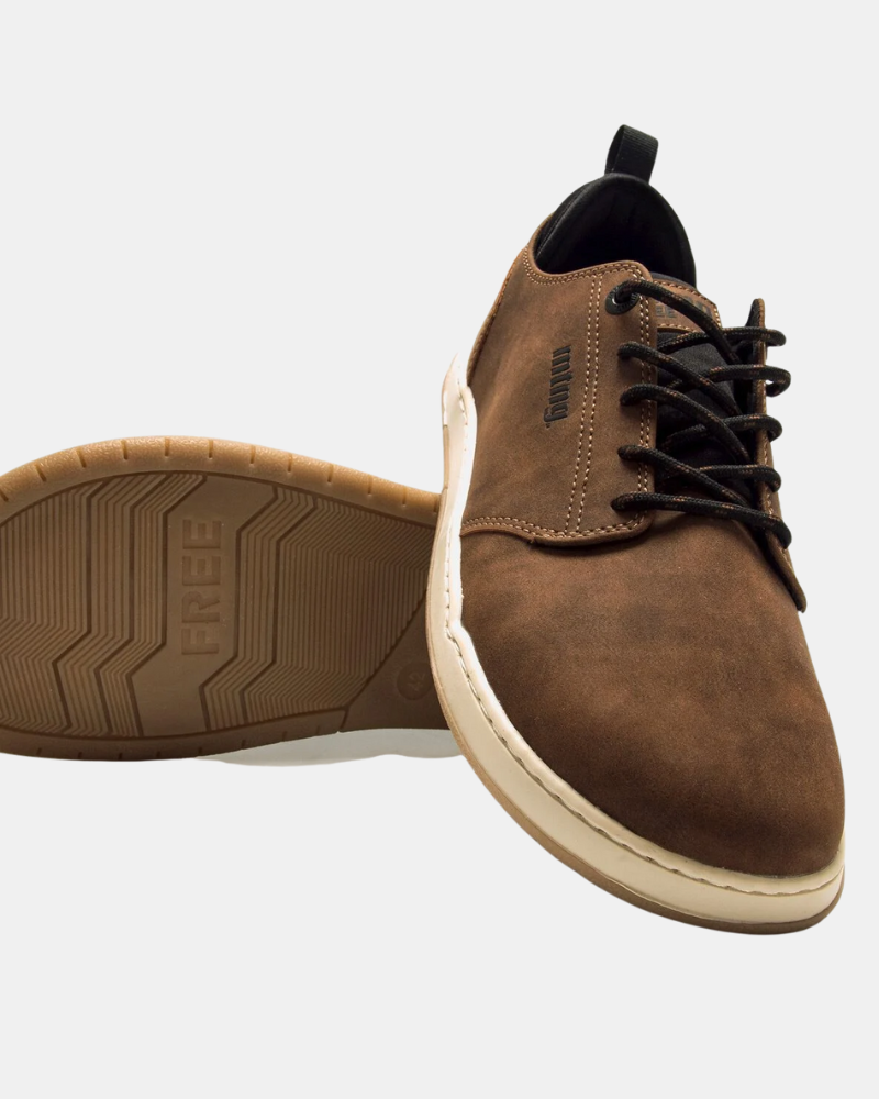 Zapatillas Bajas Hombre MUSTANG Marrón 84804 FREE MIAMI