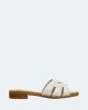 RKS 4963 Sandalias Abiertas Mujer Blanco