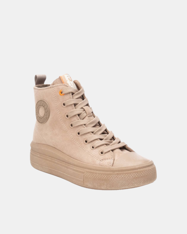 Zapatillas Altas Mujer REFRESH Beige 172303