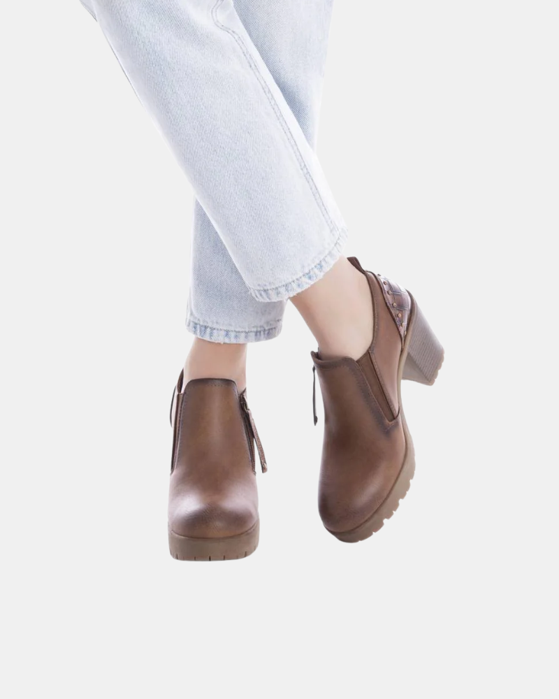  Botines Mujer REFRESH Marrón 173201
