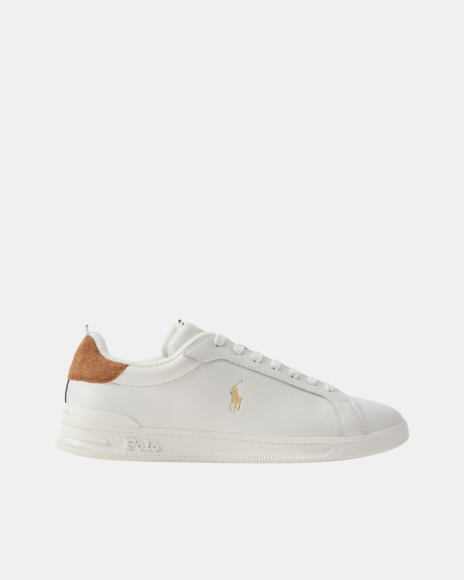 Sapatilhas Homem POLO RALPH LAUREN Branco 809P02081 HRT CRT RIB