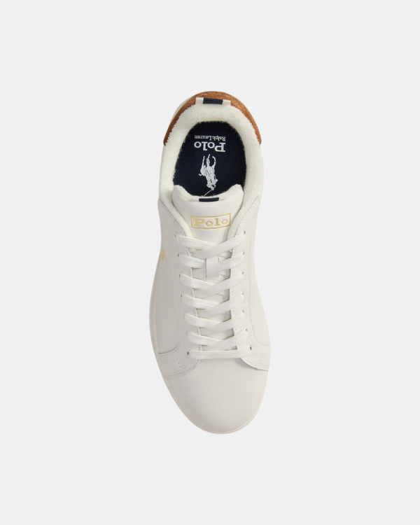 Sapatilhas Homem POLO RALPH LAUREN Branco 809P02081 HRT CRT RIB