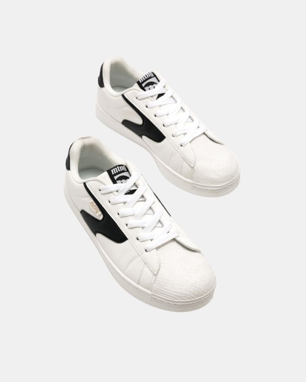 Sapatilhas Baixas Mulher MUSTANG Branco 60856 BLUNT
