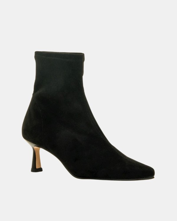 Botas Curtidas MUSTANG Pretas 59671 para Mulher
