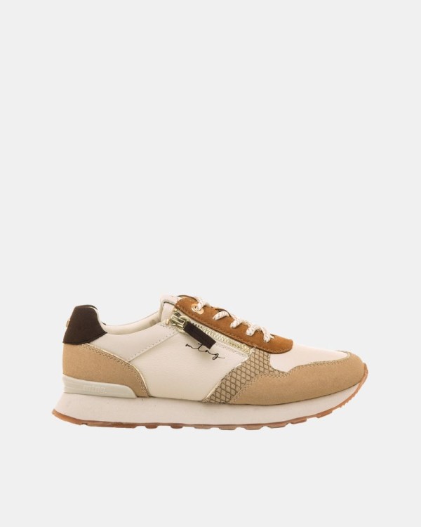 Zapatillas Bajas Mujer MUSTANG Beige 60391 JOGGO