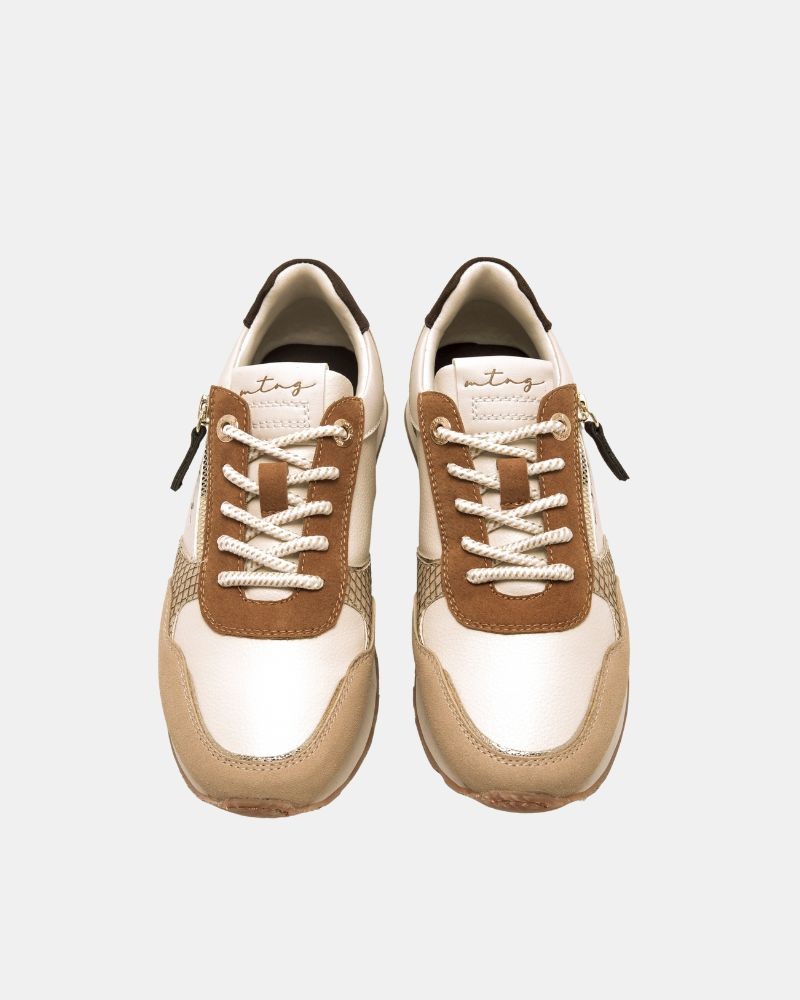 Sapatilhas Baixas Mulher MUSTANG Beige 60391 JOGGO
