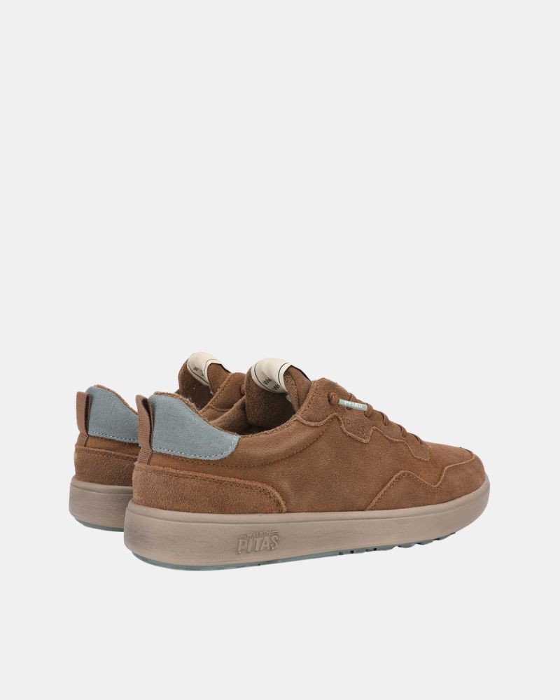 Zapatillas Bajas Hombre Walkin Pitas Marrón KUME