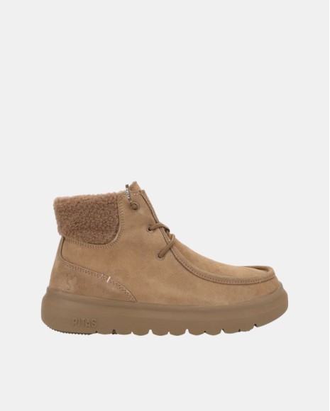 Botas Baixas Mulher Walkin Pitas Castanho BERNA