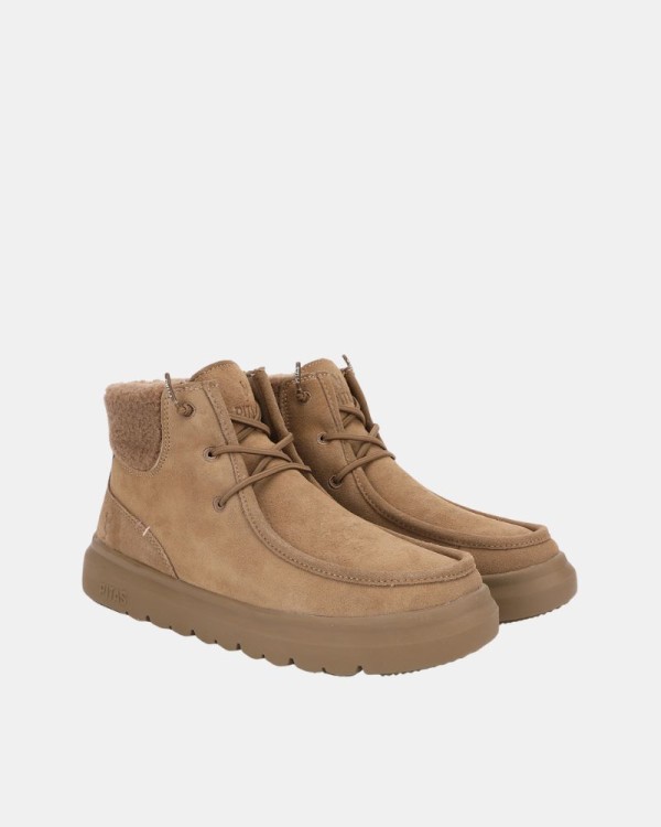 Botas Baixas Mulher Walkin Pitas Castanho BERNA