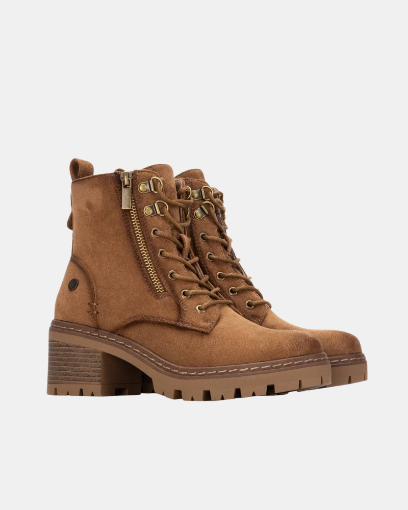  Botines Mujer REFRESH Taupe 173022