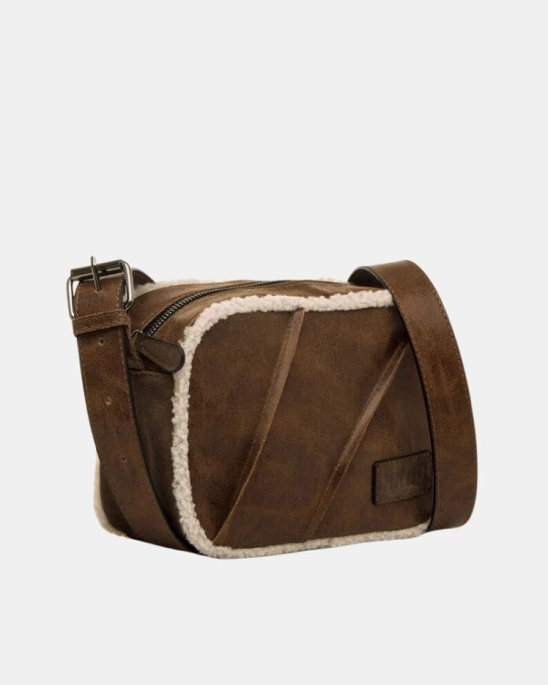 Bolsas Bandoleira Mulher  Castanho WOLLY