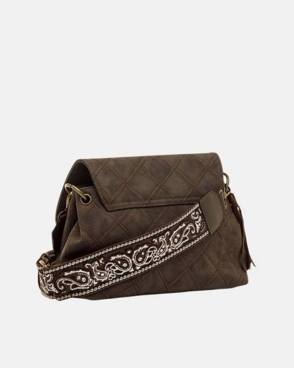 Bolsas Bandoleiras Mulher  Castanho SAC3